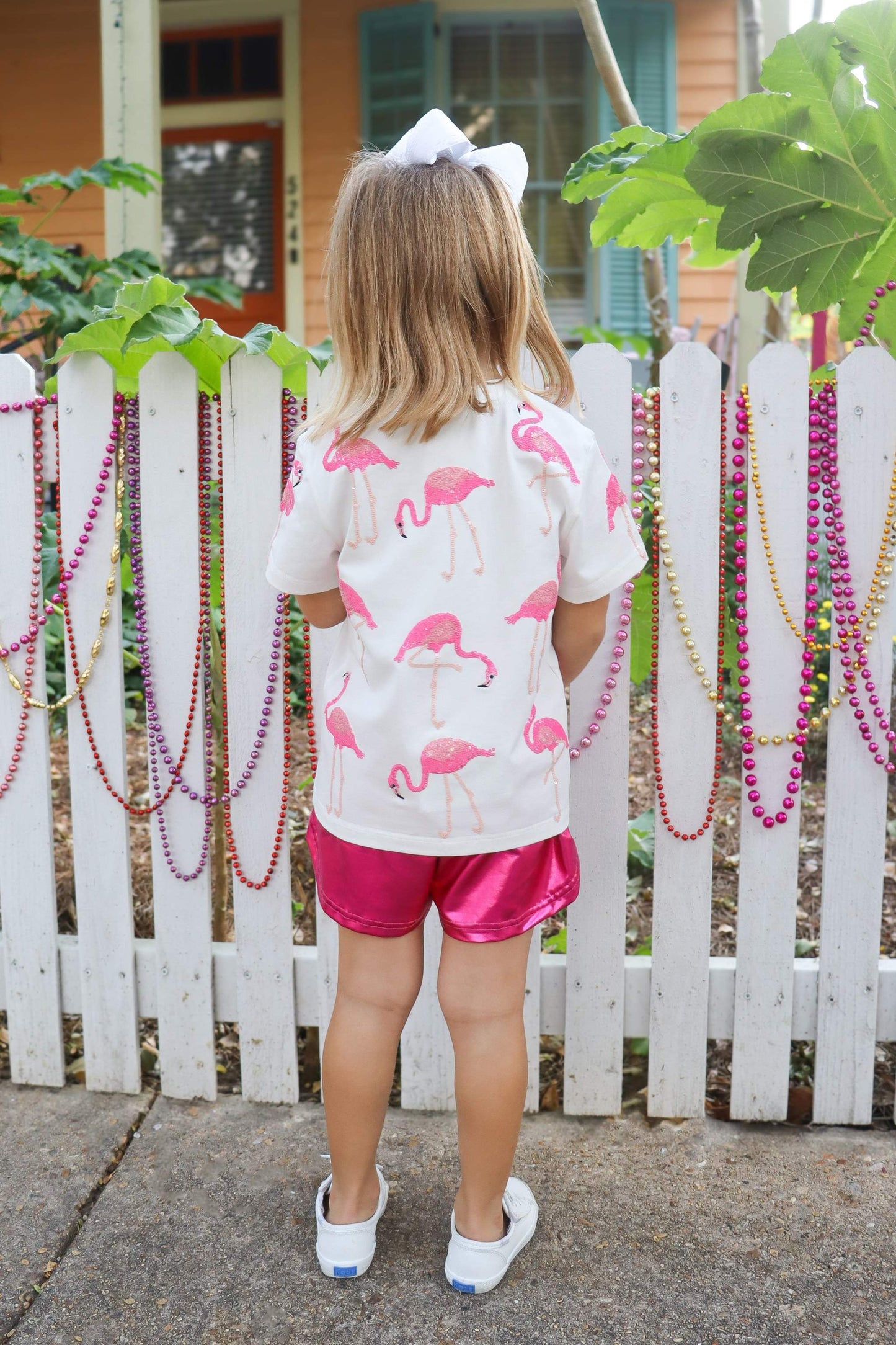 Flamingo Shirt, back view