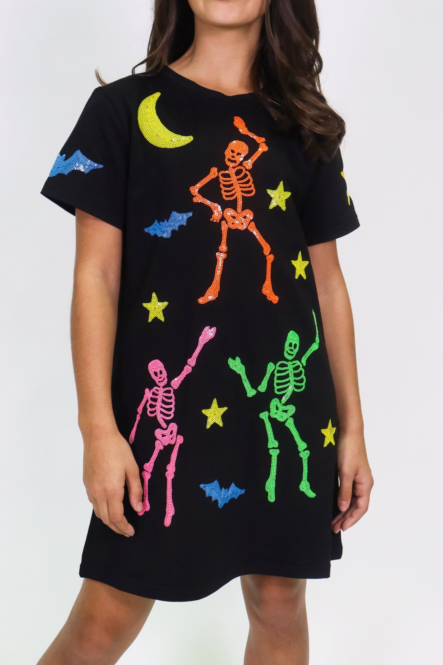 Black Skeleton Dress
