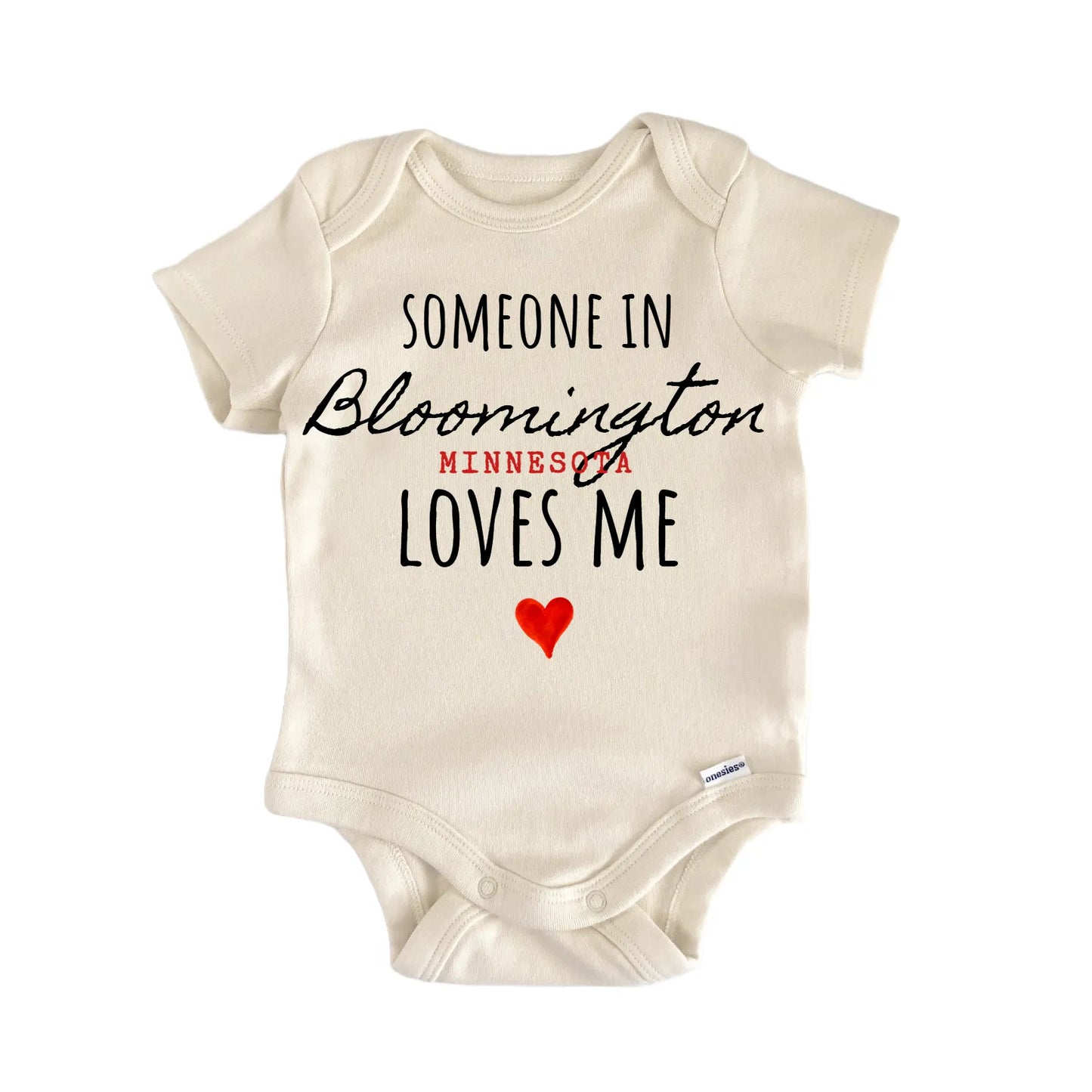 Bloomington Minnesota Baby Gift Baby Bodysuit