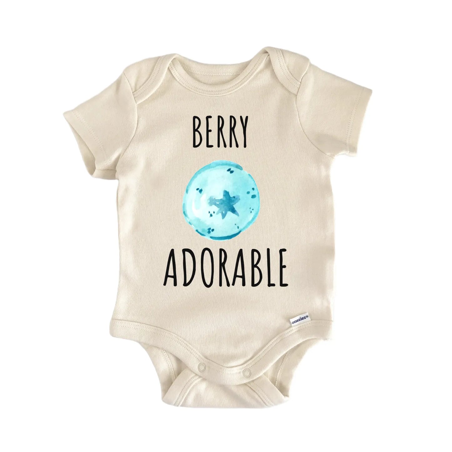 Blueberry Berry Fruit Baby Gift Baby Bodysuit