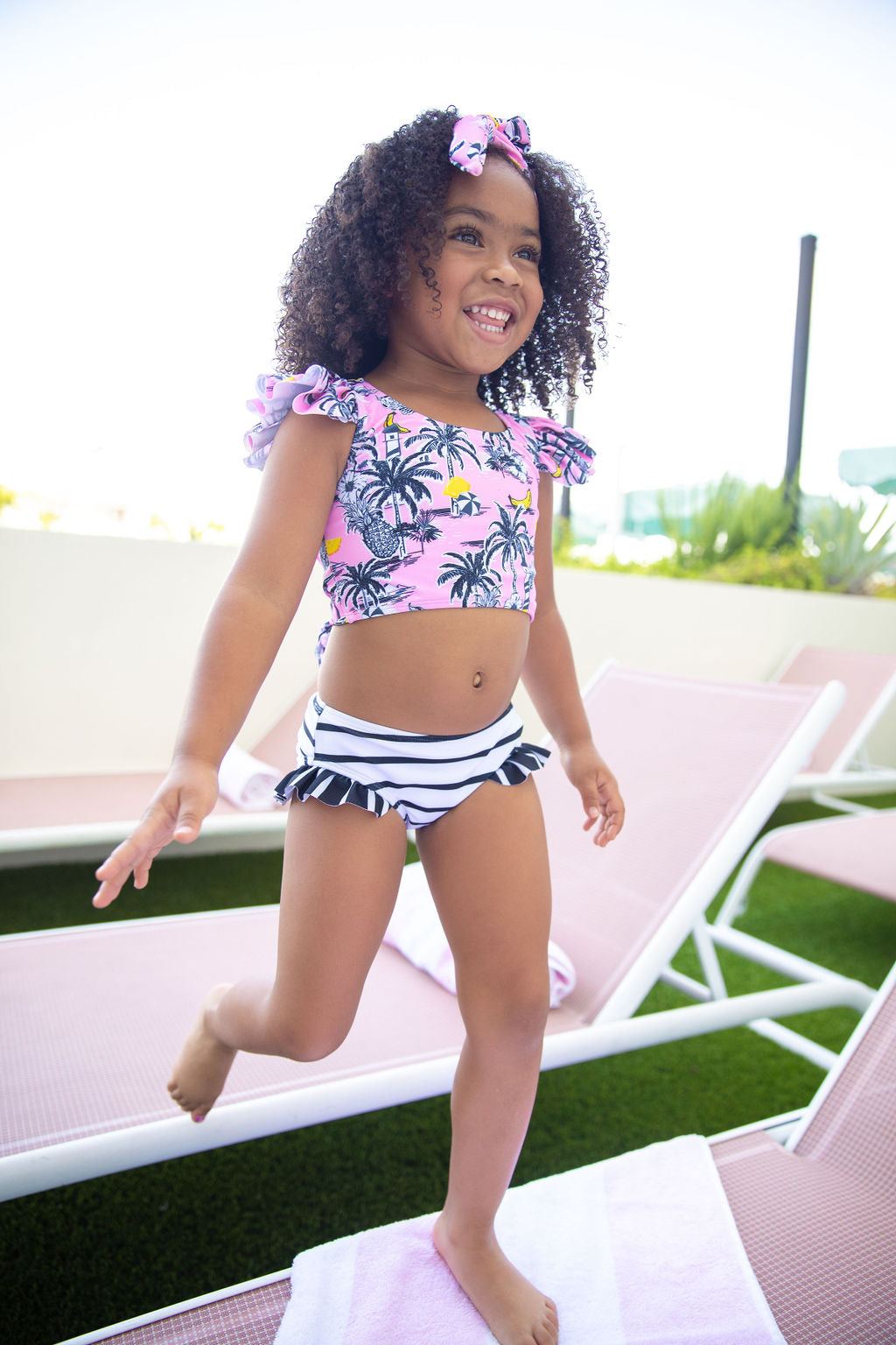 Island Life Two Piece Swimsuit side view
