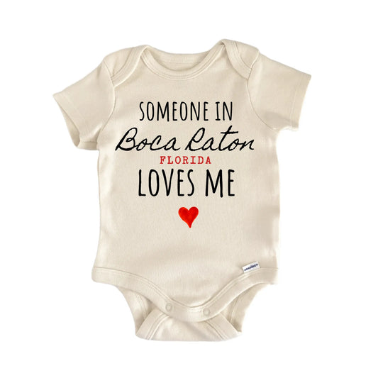 Boca Raton Florida Baby Gift Baby Bodysuit