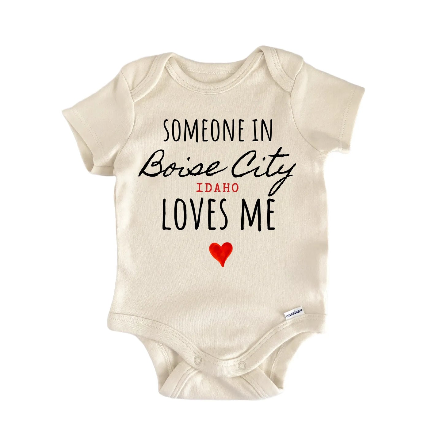 Boise City Idaho Baby Gift Baby Bodysuit