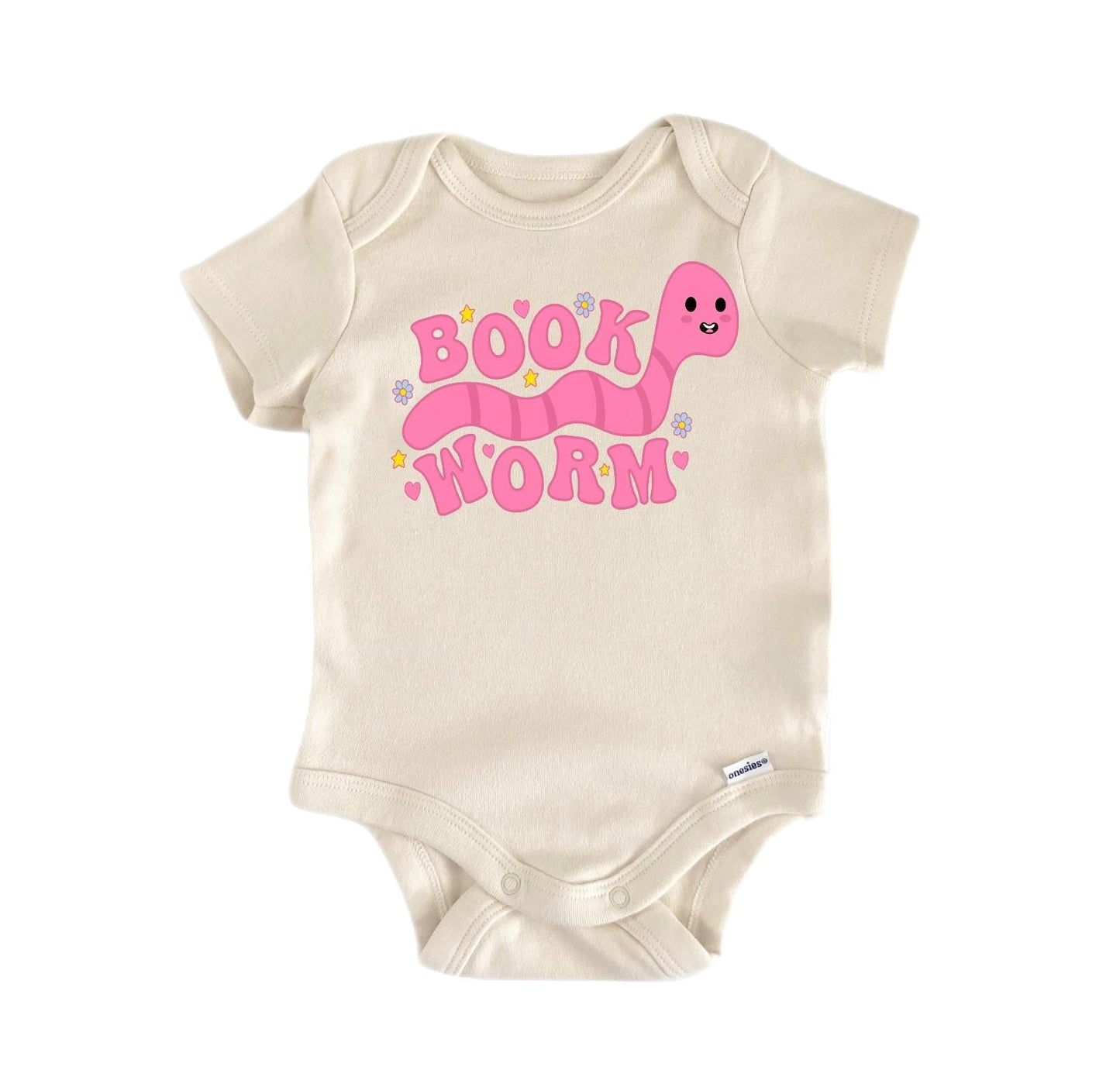 Book Worm Wiggle Reader Newborn Baby Onesie® Onesie®