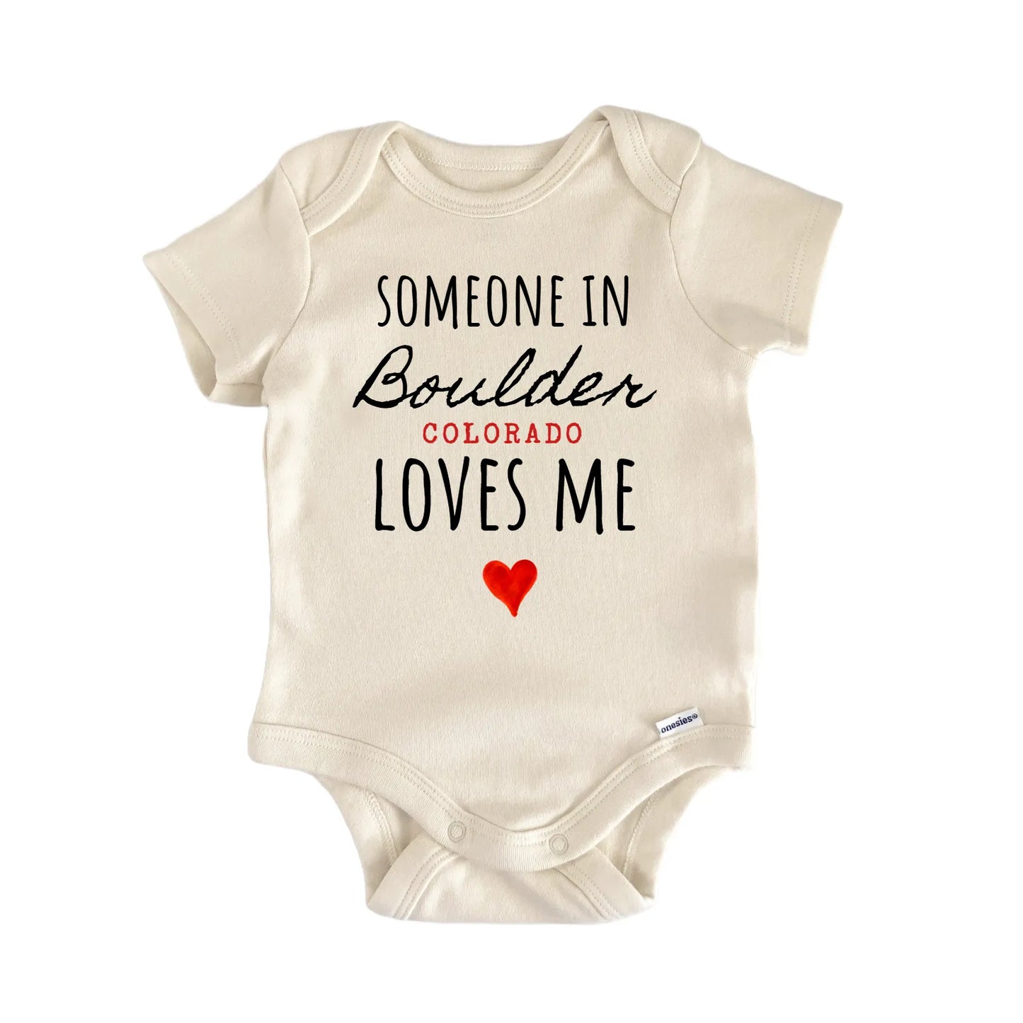Boulder Colorado Baby Gift Baby Bodysuit