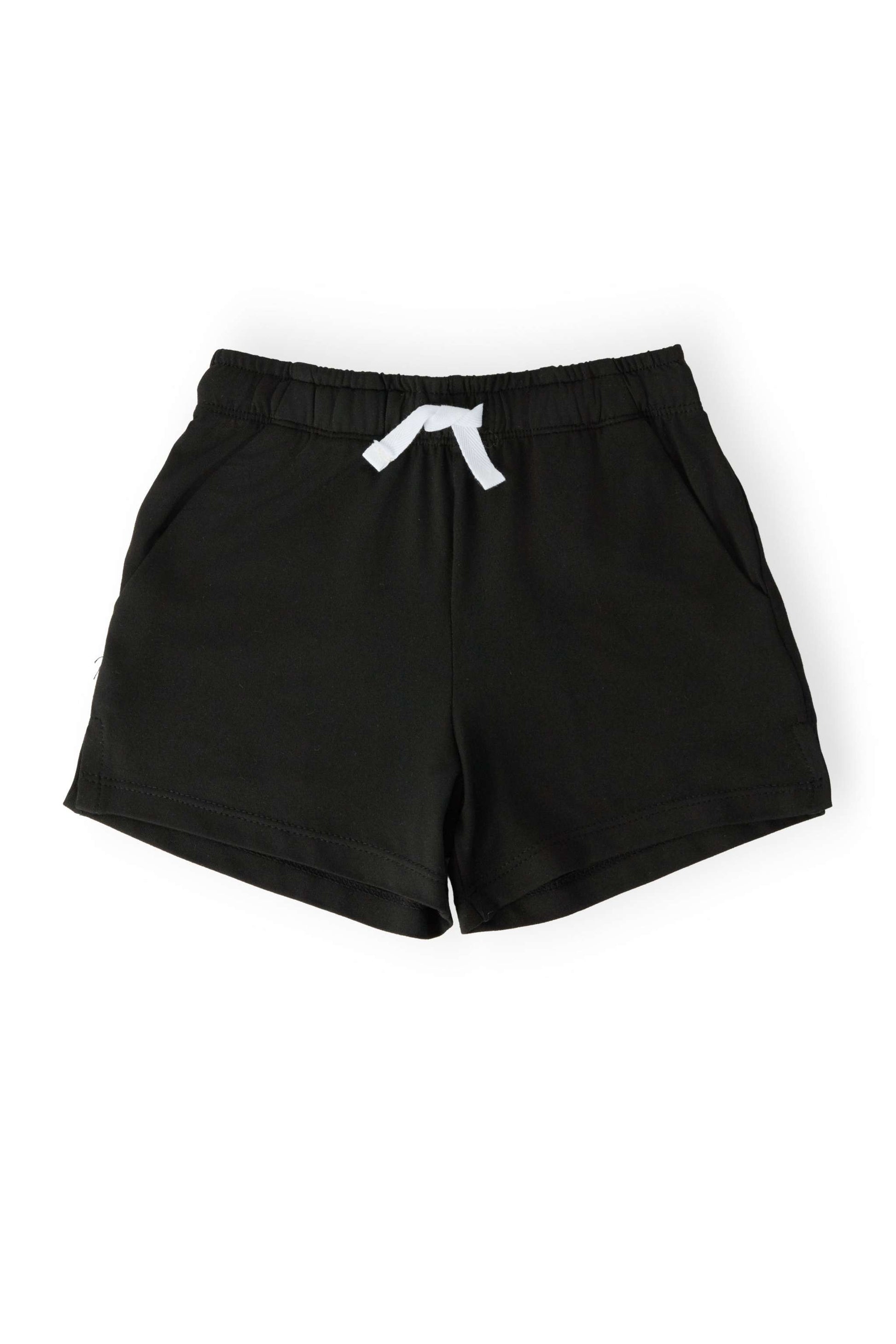 Boys Black Play Shorts front view
