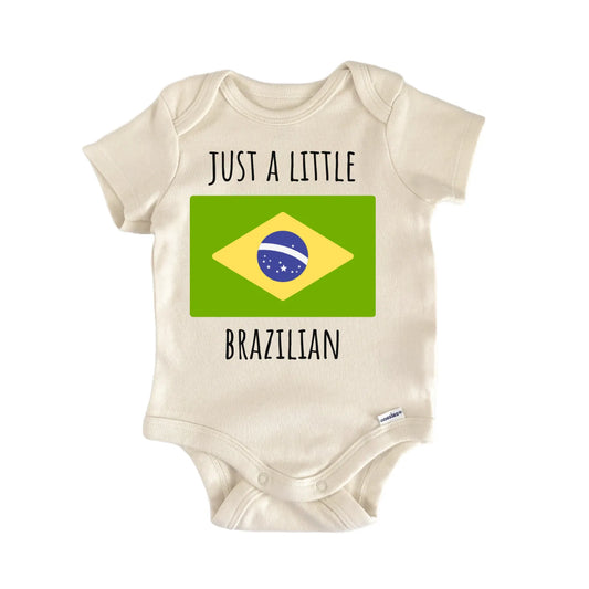 Brazil Brazilian Infant Gift Baby Bodysuit