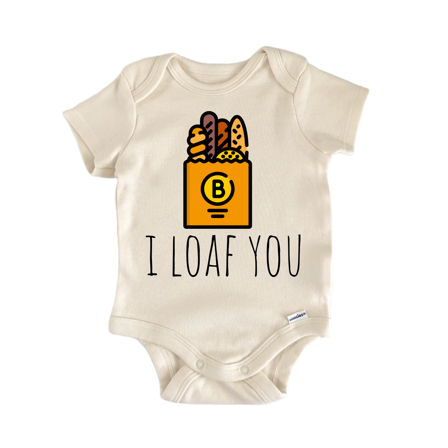 Bread Loaf Foodie Newborn Baby Onesie® Onesie®