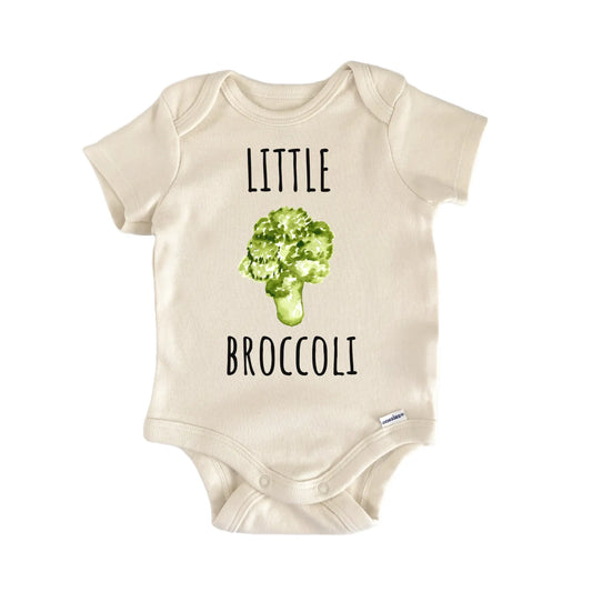 Broccoli Vegetable Plant Vegan Farm Infant Gift Baby Bodysuit