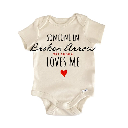 Broken Arrow Oklahoma Baby Gift Baby Bodysuit
