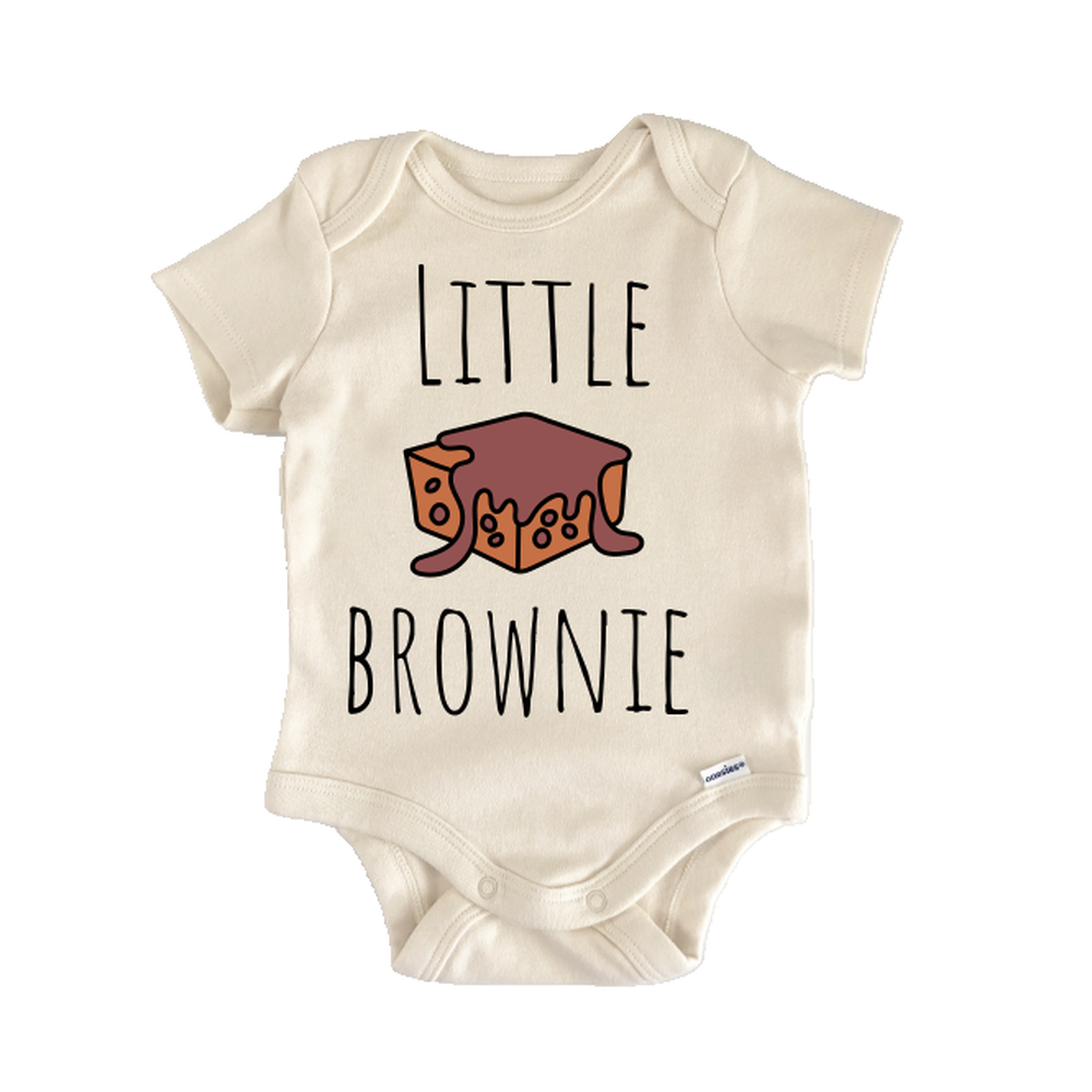 Brownie Baking Foodie Newborn Baby Onesie® Onesie®