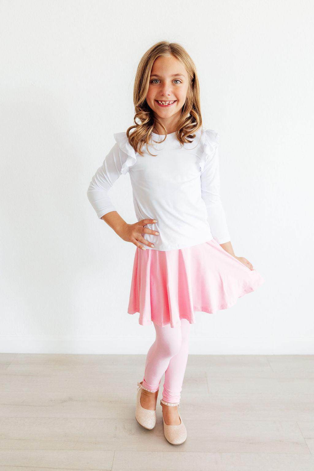 Bubblegum Pink Twirl Skegging