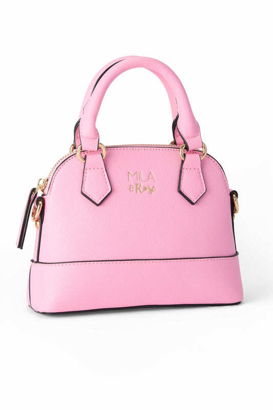 Bubblegum Pink Girl's Crossbody Purse