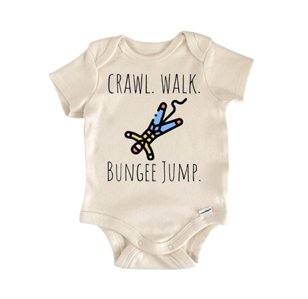 Bungee Jump Jumping Newborn Baby Onesie® Onesie®