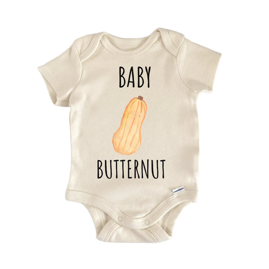 Butternut Squash Gourd Fall Baby Gift Baby Bodysuit