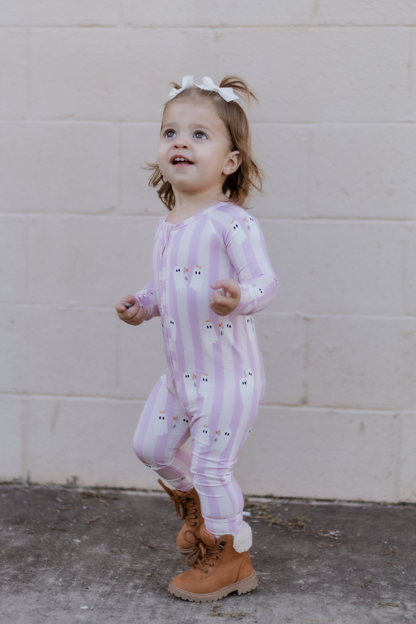 Be My Boo Halloween Bamboo Zippy Pajamas