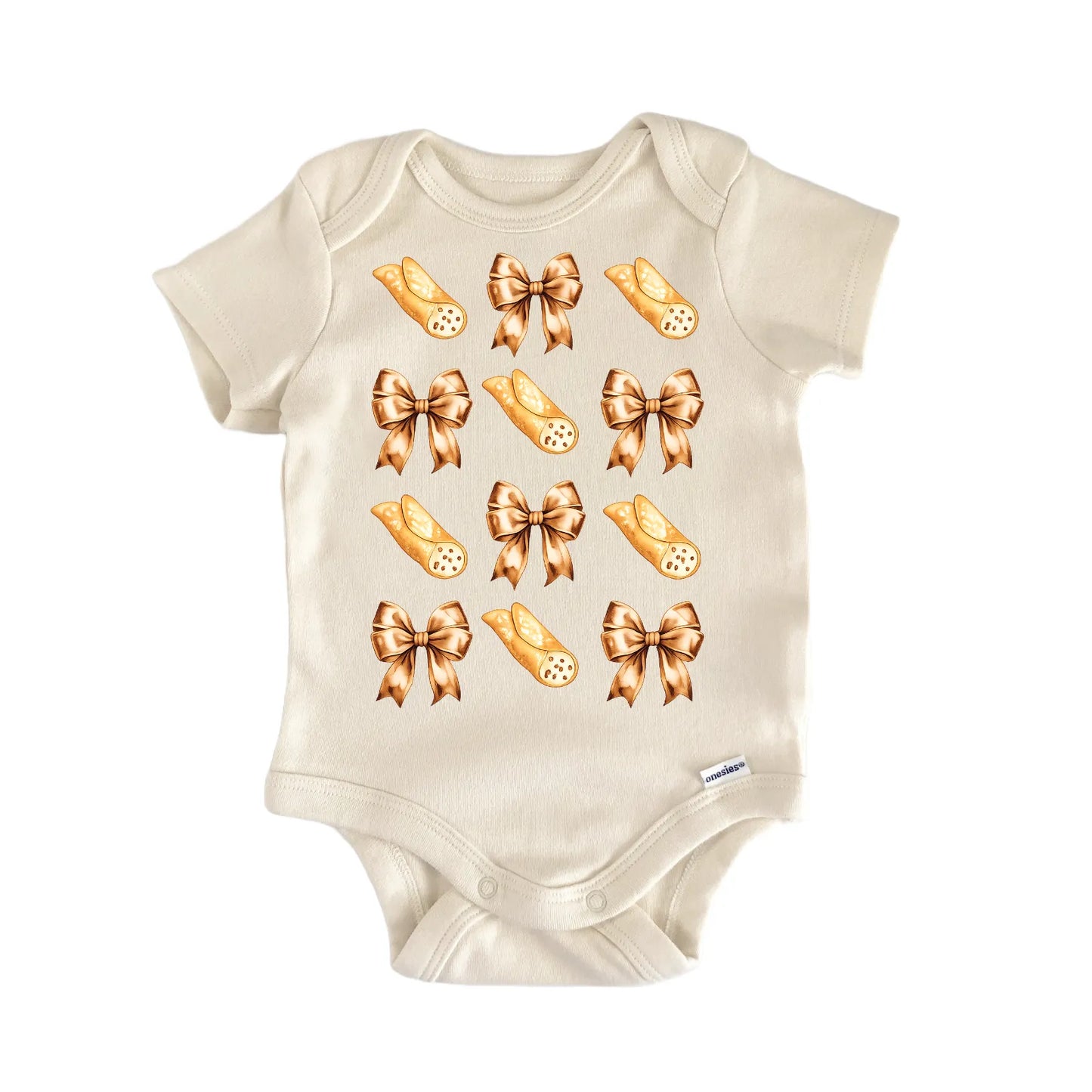 Cannoli Italian Ribbon Girl Baby Gift Baby Bodysuit