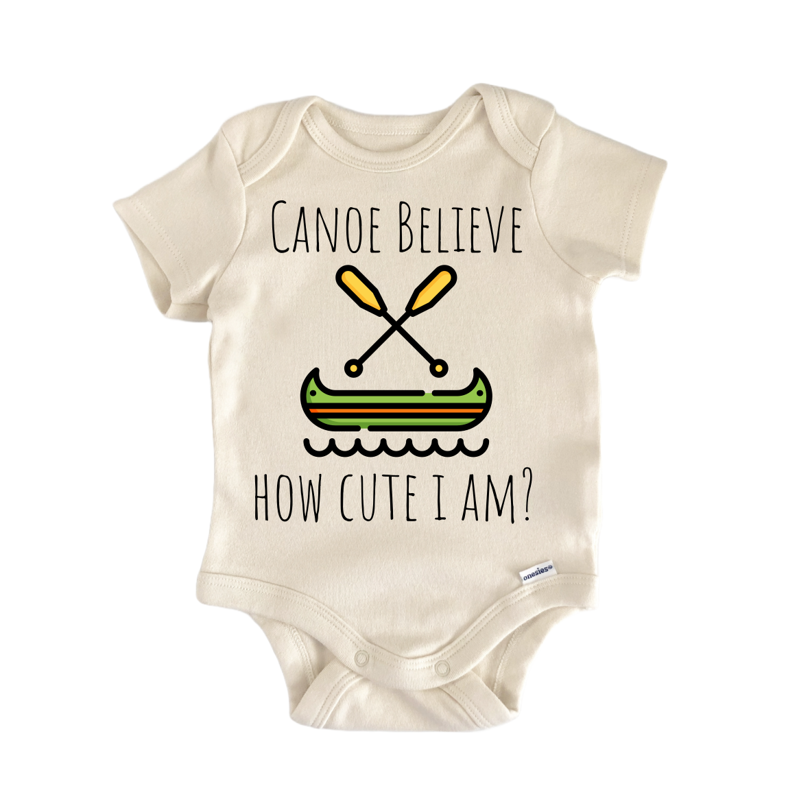 Canoe Lake Paddle Newborn Baby Onesie® Onesie®