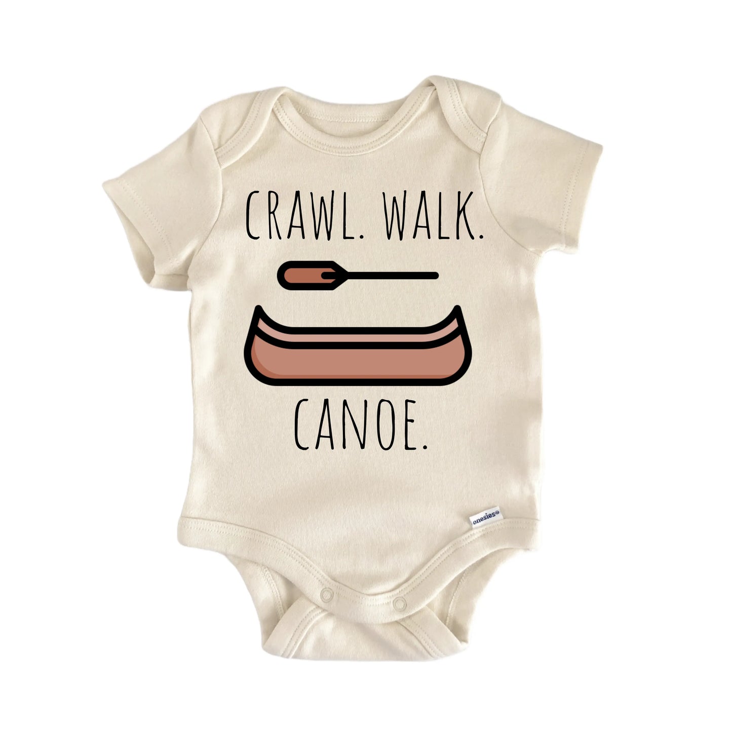 Canoe Lake River Boat Newborn Baby Onesie® Onesie®
