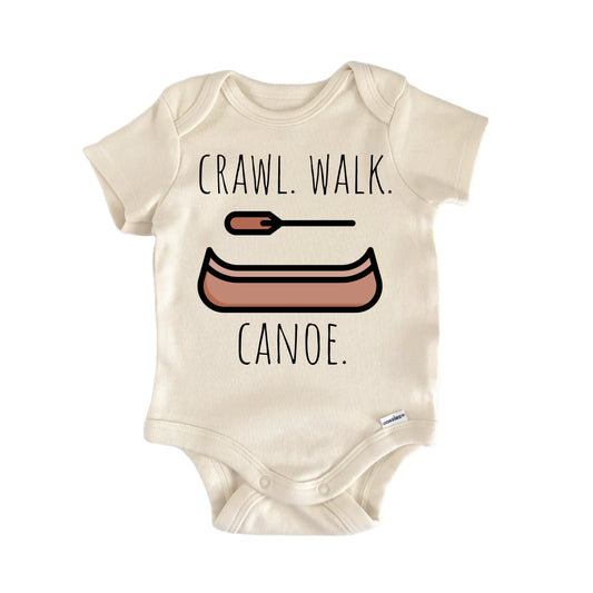 Canoe Lake River Boat Newborn Baby Onesie®