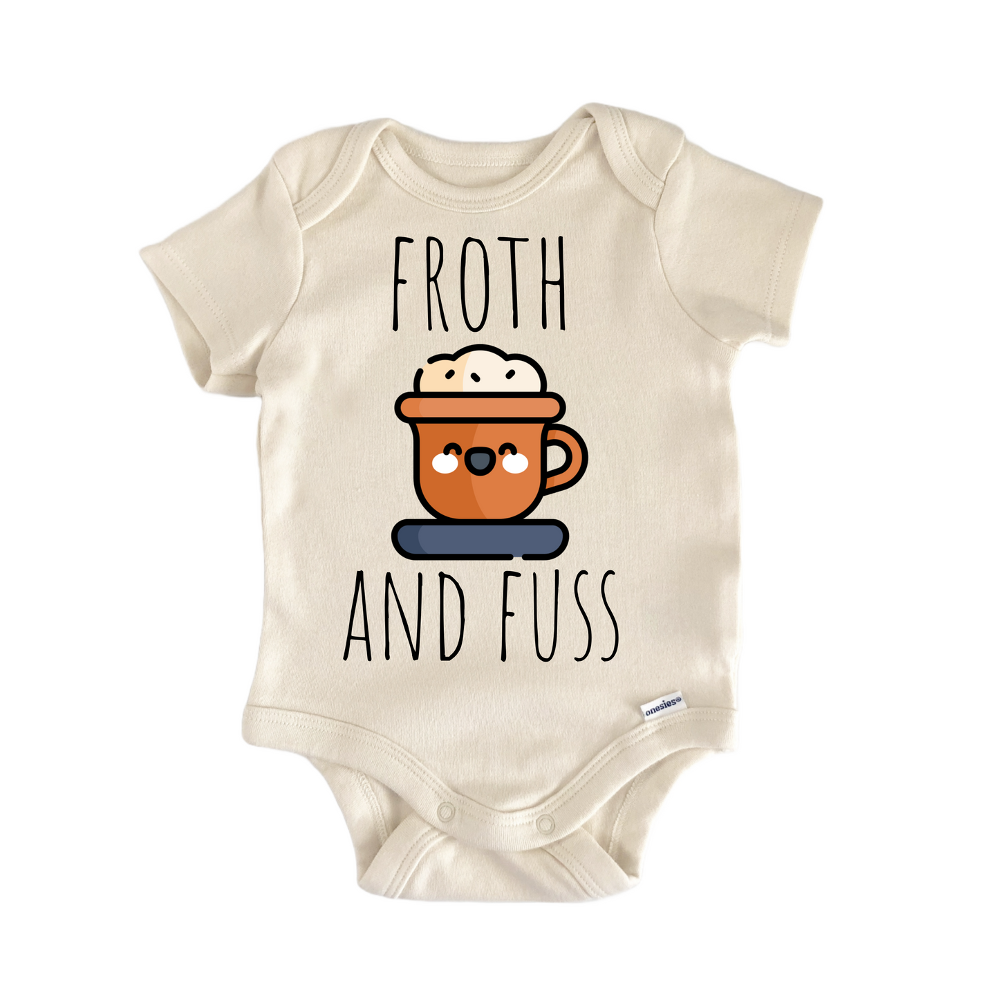 Cappuccino Espresso Newborn Baby Onesie® Onesie®
