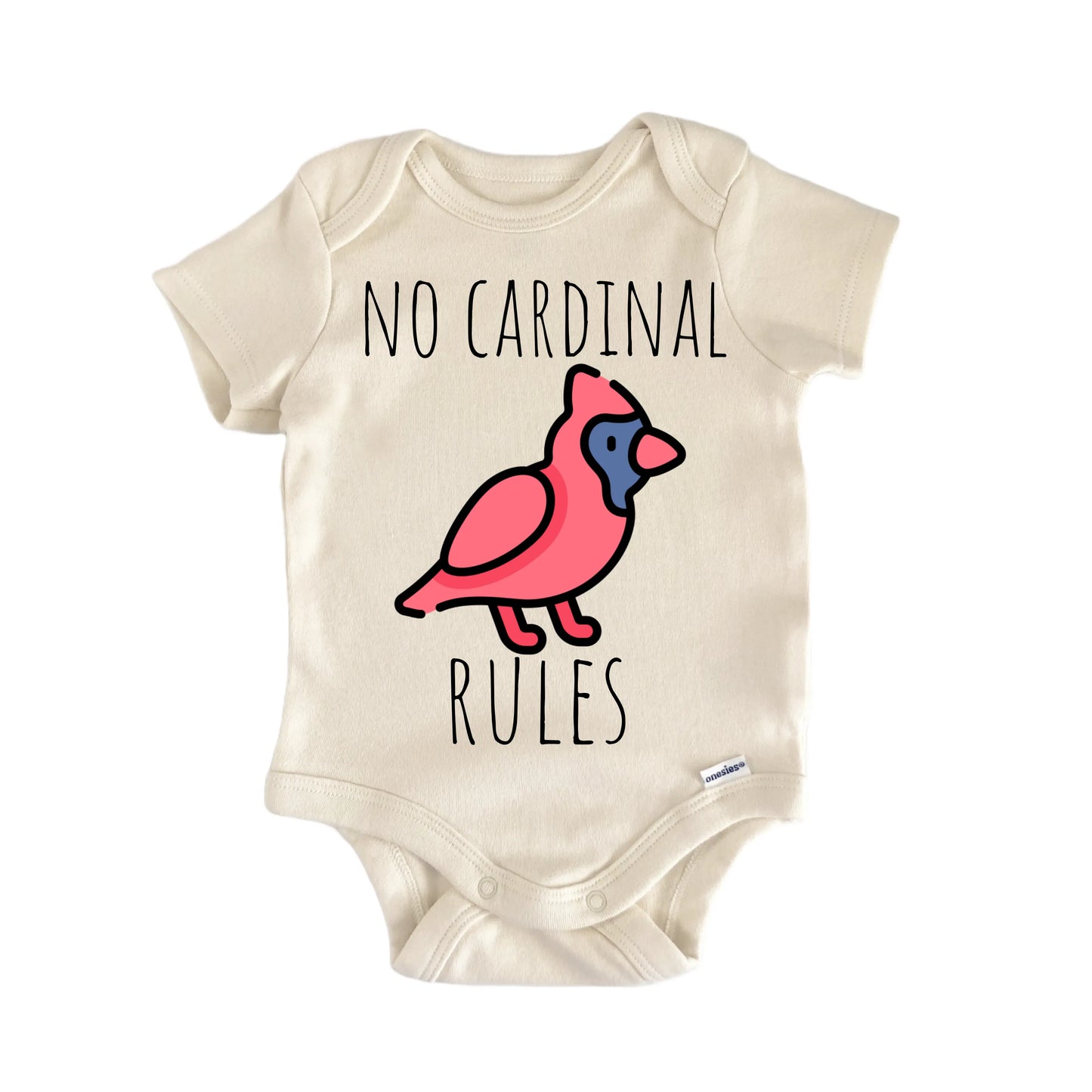 Cardinal Bird Remembrance Newborn Baby Onesie® Onesie®