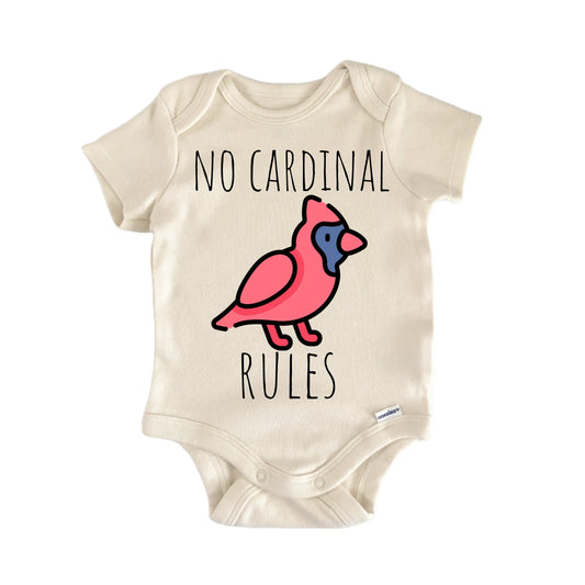 Cardinal Bird Remembrance Newborn Baby Onesie®