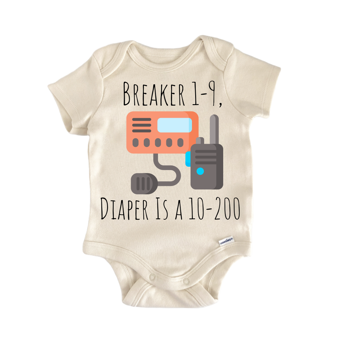 Cb Radio Trucker Trucking Newborn Baby Onesie® Onesie®