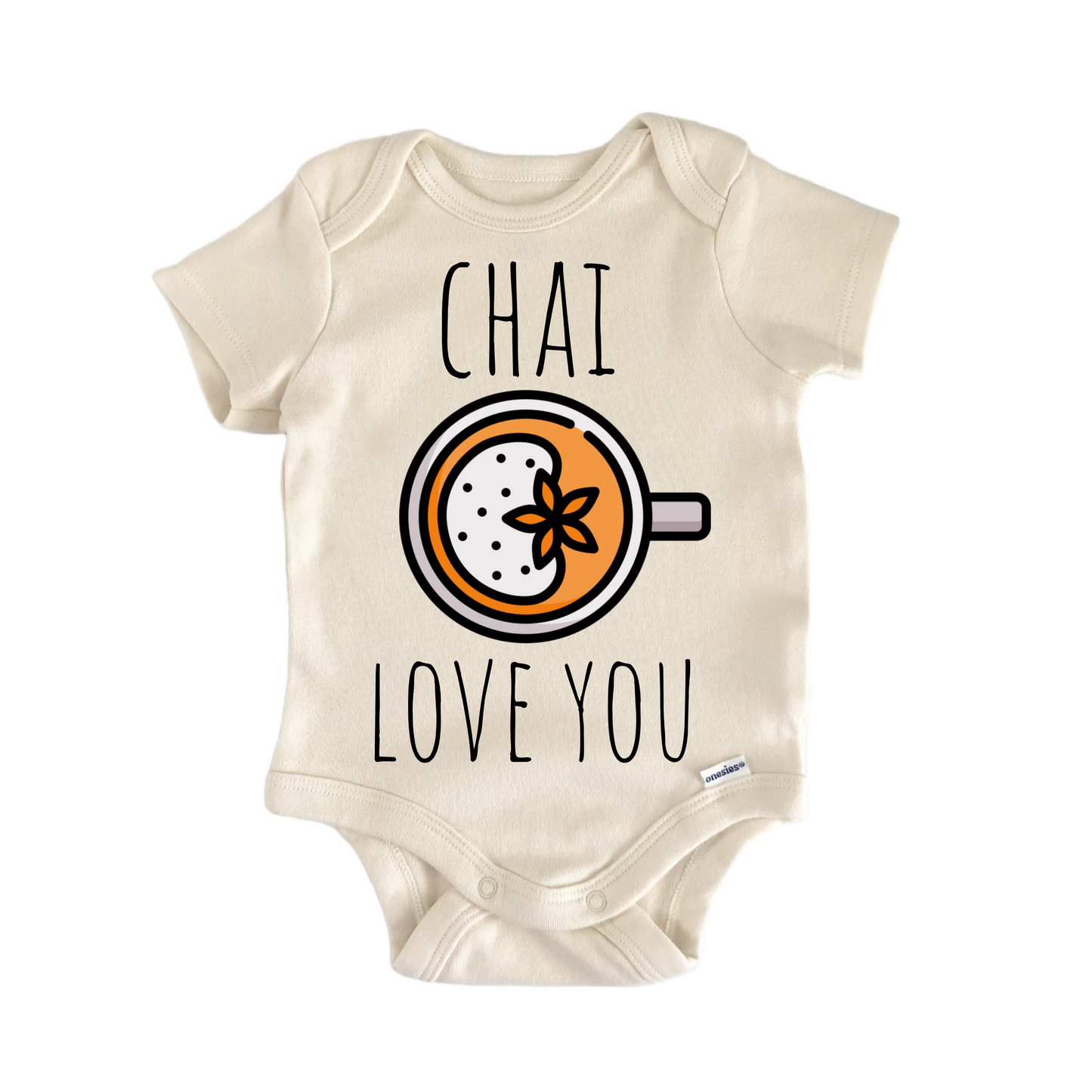 Chai Tea Drink Newborn Baby Onesie® Onesie®