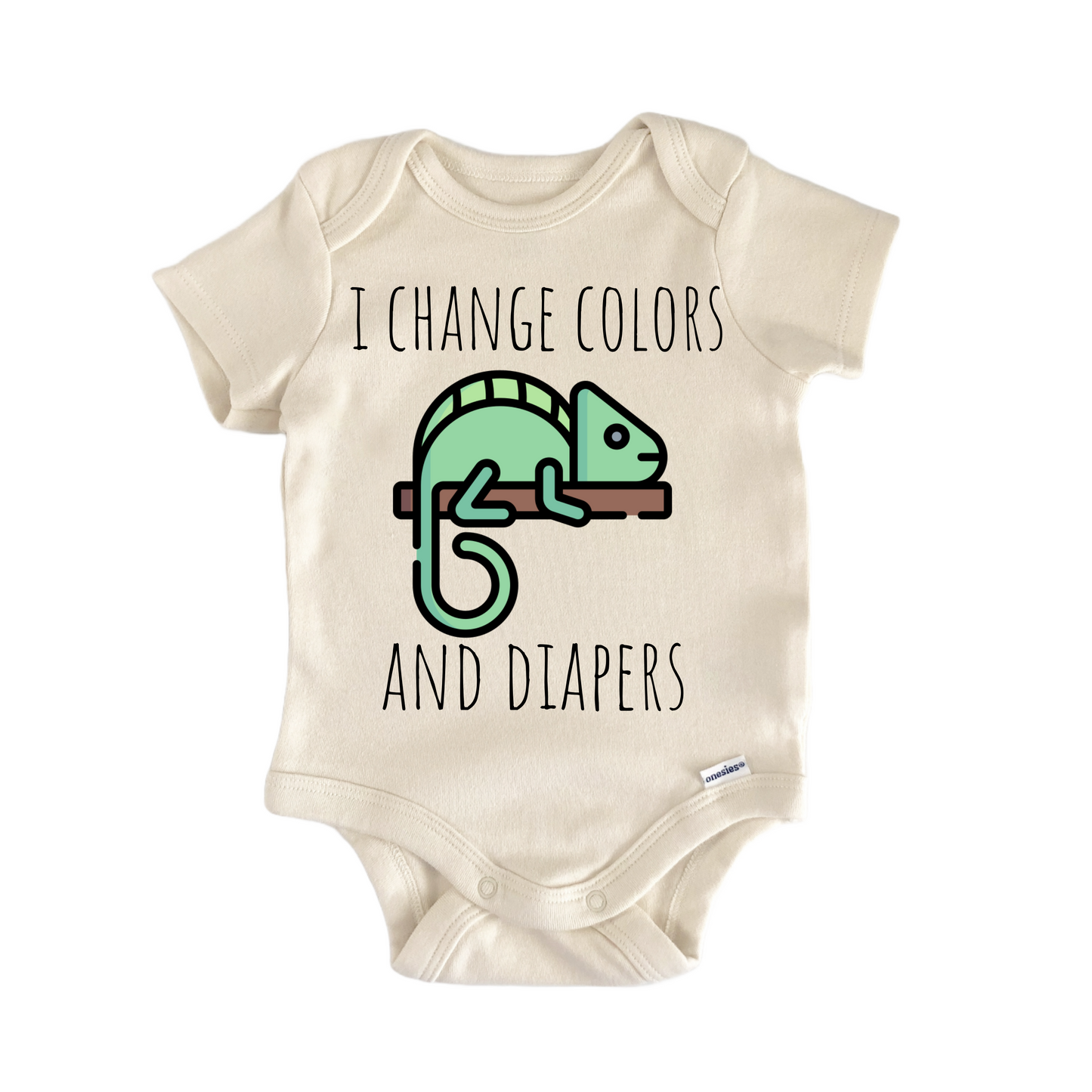 Chameleon Lizard Reptile Newborn Baby Onesie® Onesie®