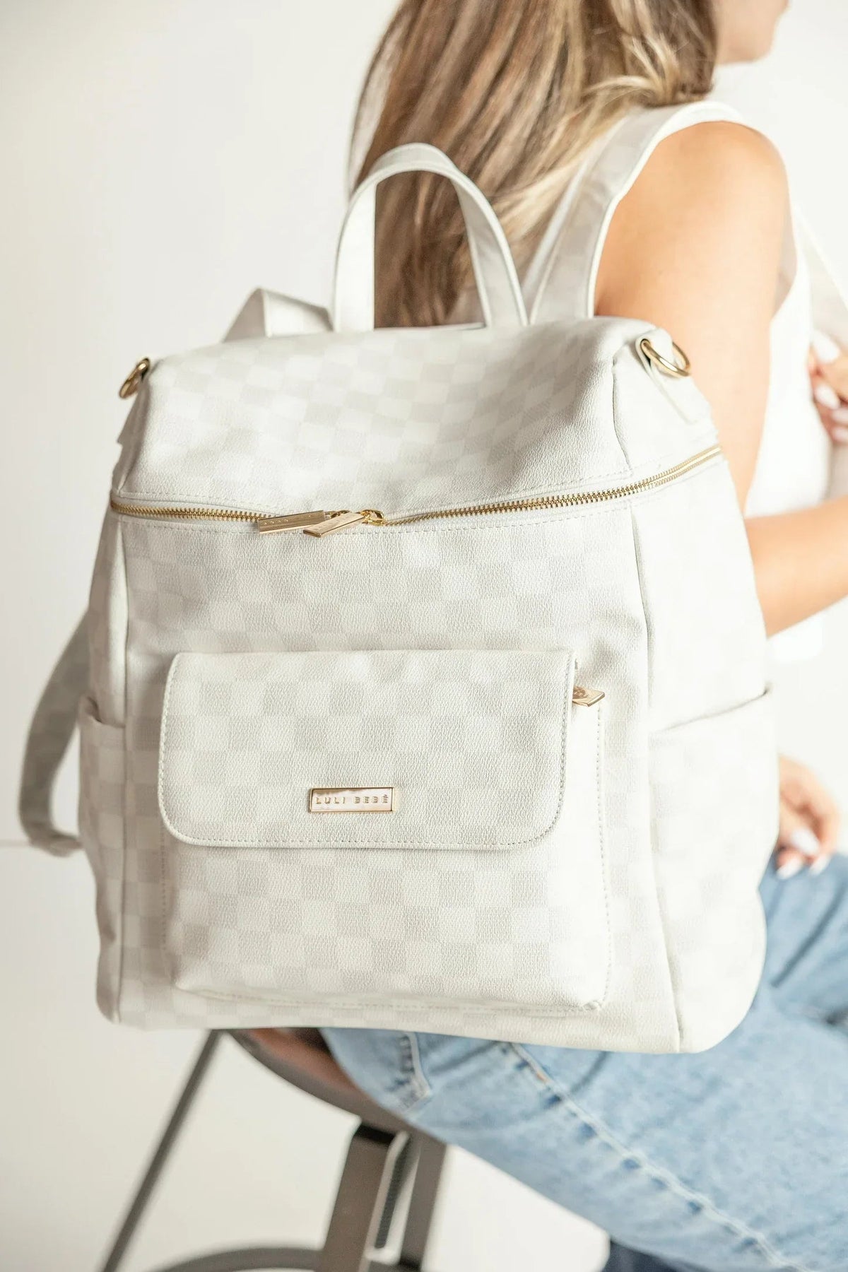 Montecito Diaper Bag Checkered