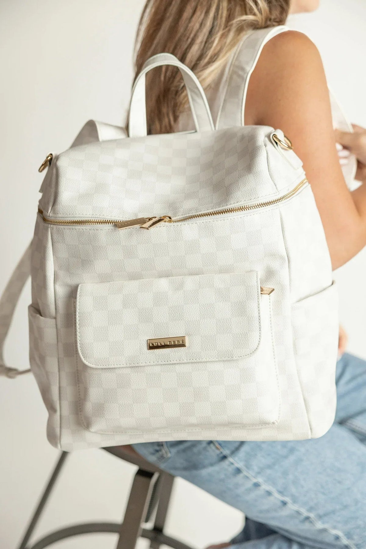 Montecito Diaper Bag Checkered