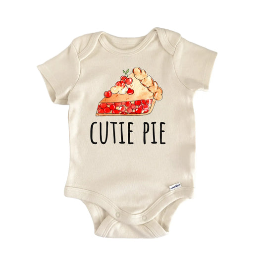 Cherry Cutie Pie Bakery Baby Gift Baby Bodysuit