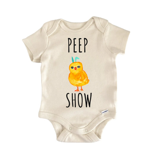 Chick Peep Chicken Farm Animal Baby Gift Baby Bodysuit