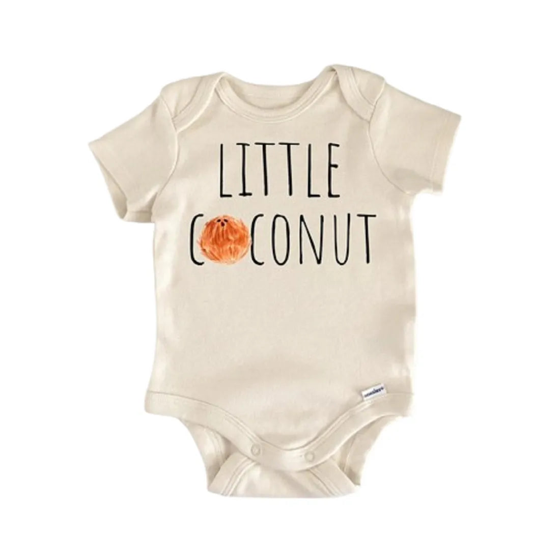 Coconut Tropical Newborn Baby Onesie® Onesie®