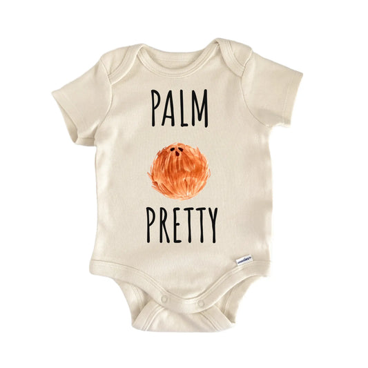 Coconut Tropical Palm Tree Baby Gift Baby Bodysuit
