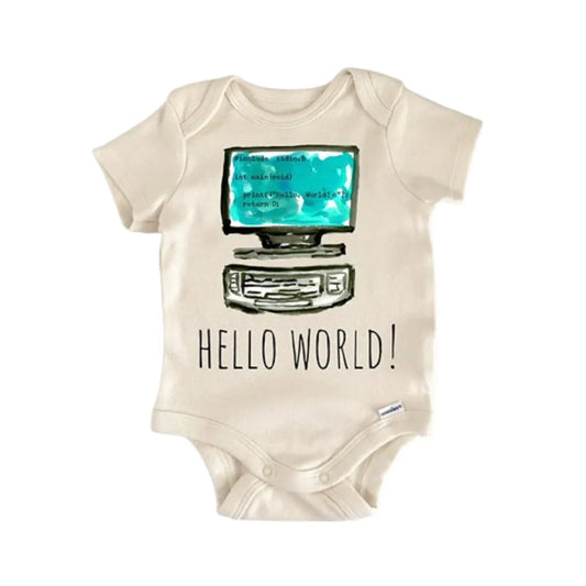 Coder Coding Programmer Newborn Baby Onesie®