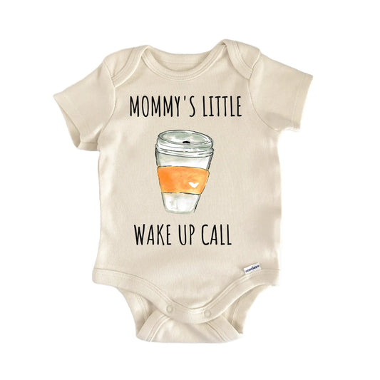 Coffee Barista Bean Espresso Latte Newborn Gift Baby Bodysuit