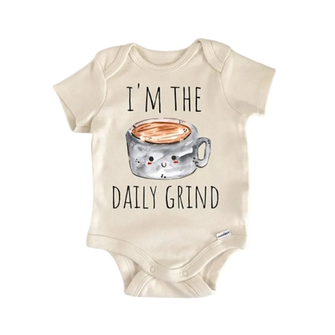 Coffee Latte Caffeine Newborn Baby Onesie® Onesie®