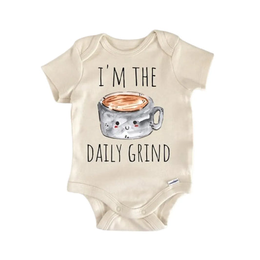 Coffee Latte Caffeine Newborn Baby Onesie®
