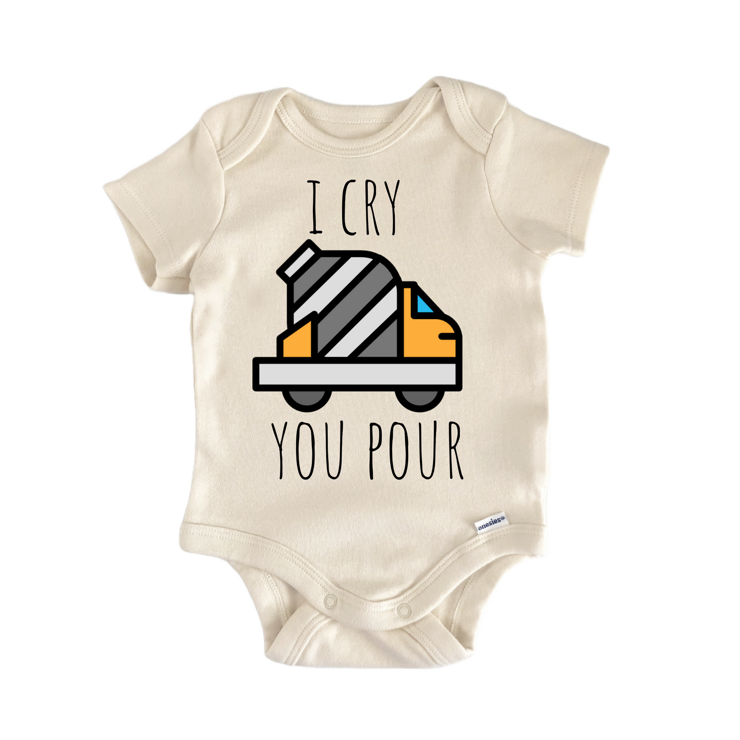 Concrete Construction Newborn Baby Onesie® Onesie®