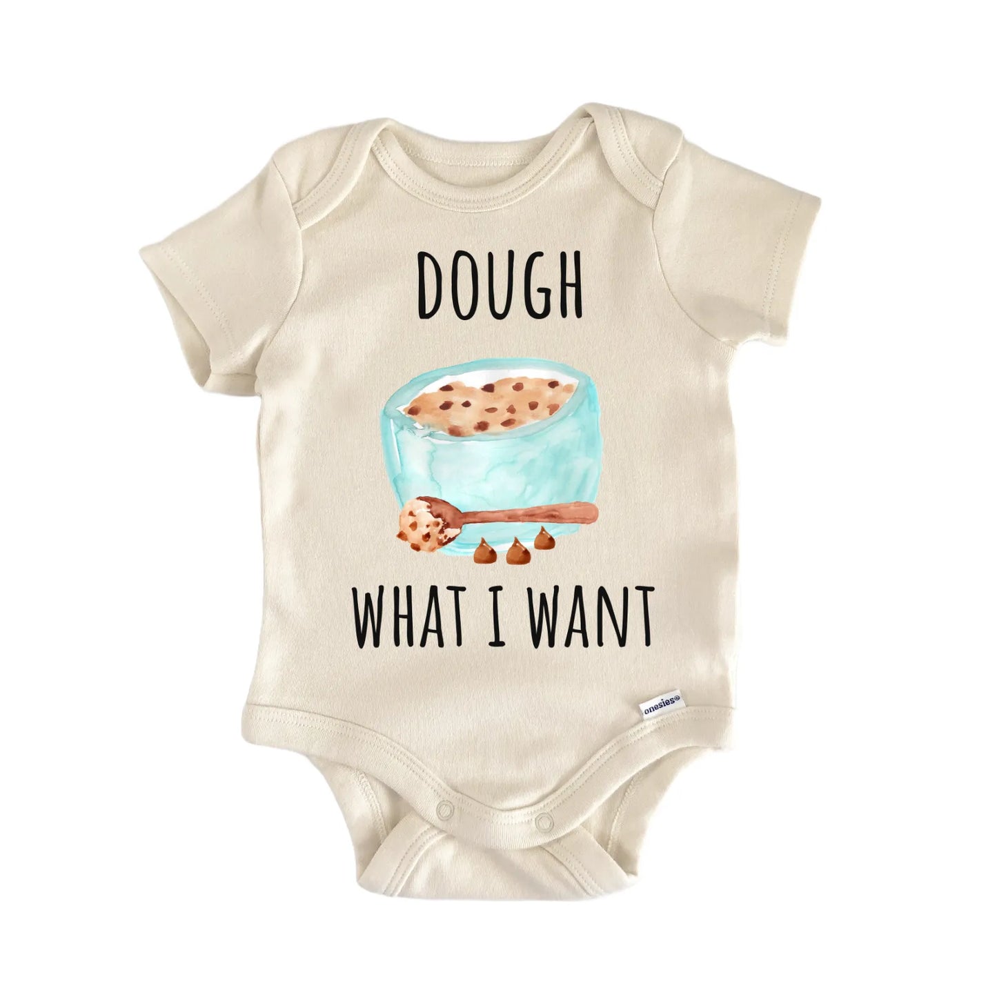 Cookie Dough Baking Baker Cookie Foodie Baby Gift Baby Bodysuit