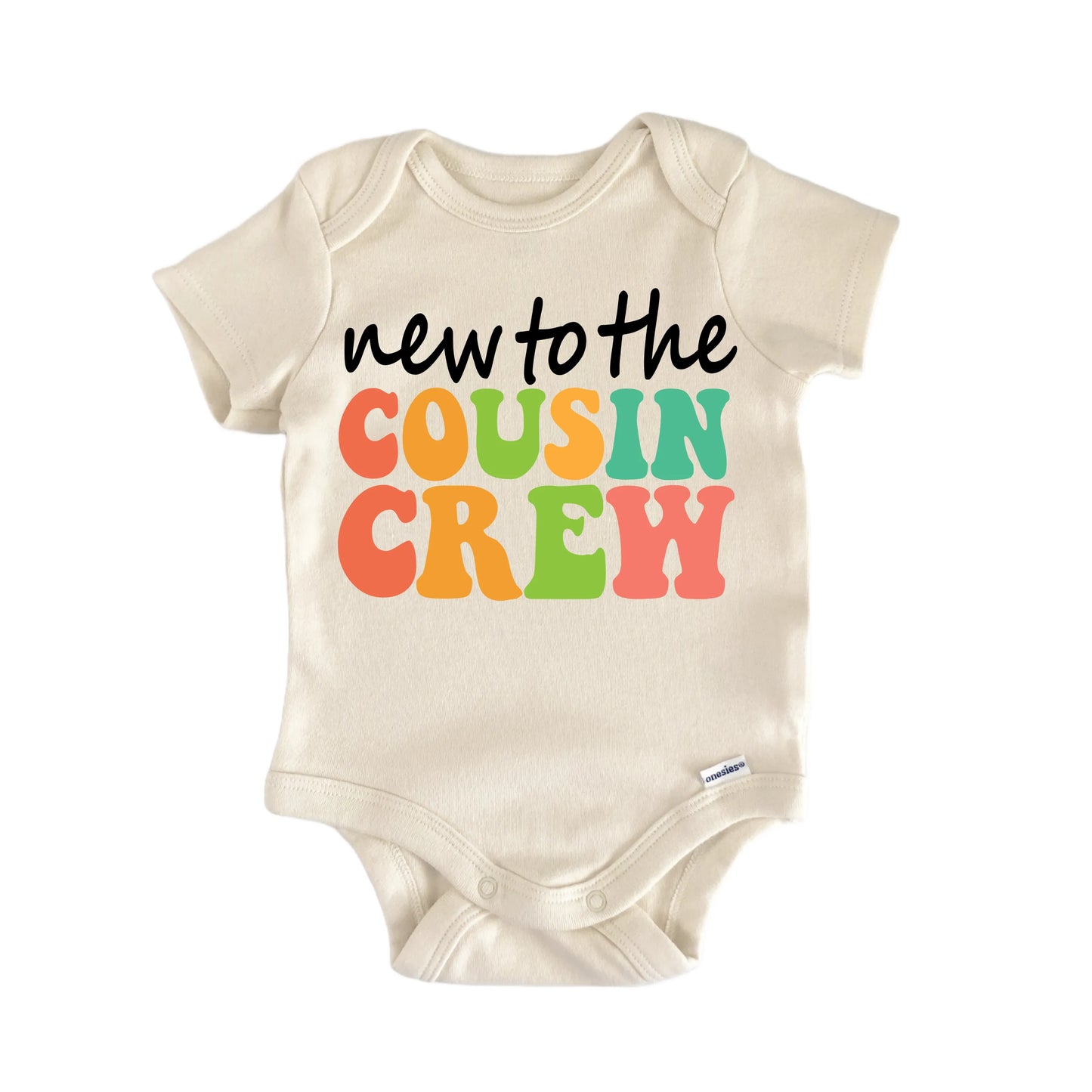 Cousin Crew Groovy Retro Newborn Baby Onesie® Onesie®