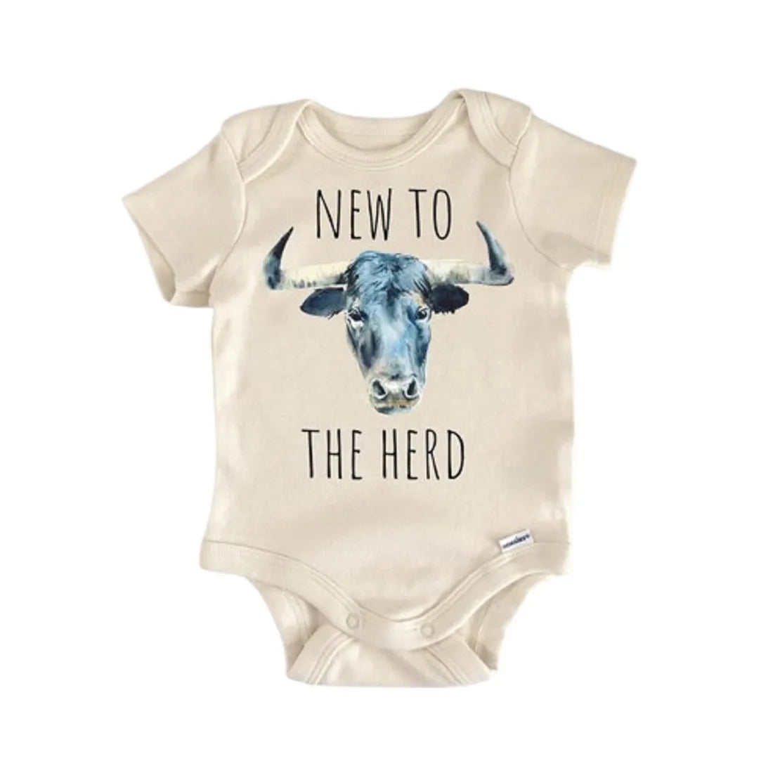 Cow Bull Farm Herd Newborn Baby Onesie® Onesie®