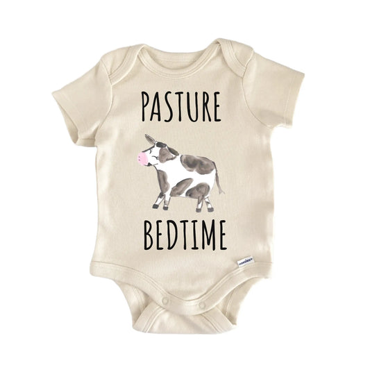 Cow Farm Animal Milk Infant Gift Baby Bodysuit
