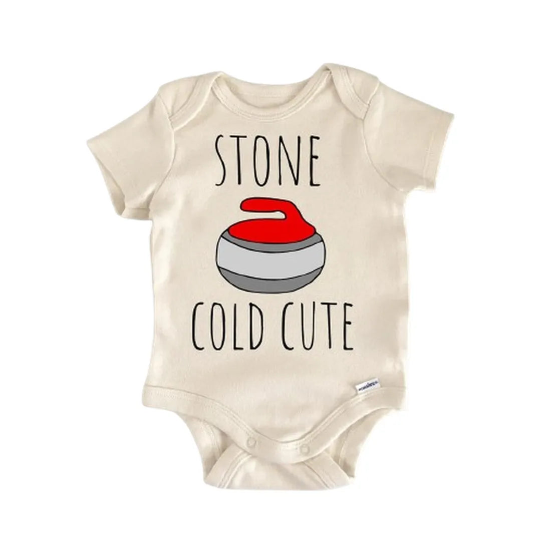 Curling Ice Sports Newborn Baby Onesie®