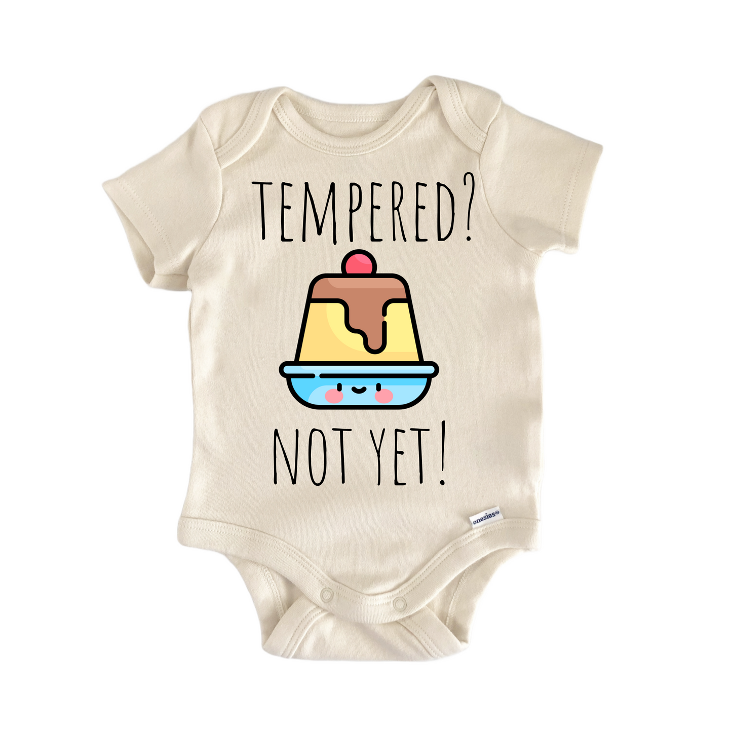 Custard Pastry Baking Newborn Baby Onesie® Onesie®