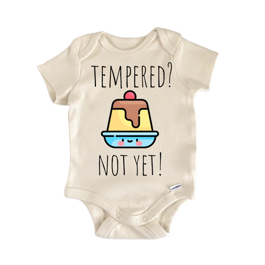 Custard Pastry Baking Newborn Baby Onesie® Onesie®