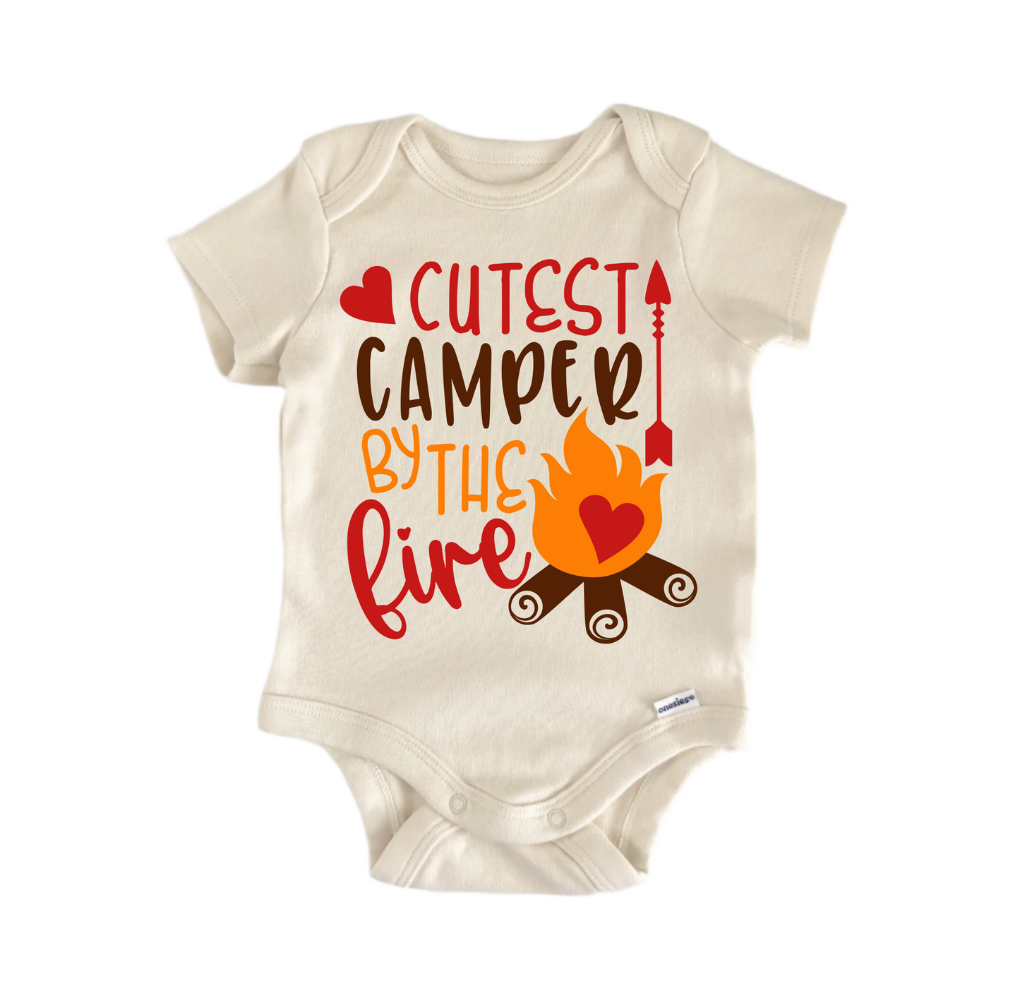 Cutest Camper Fire Newborn Baby Onesie® Onesie®