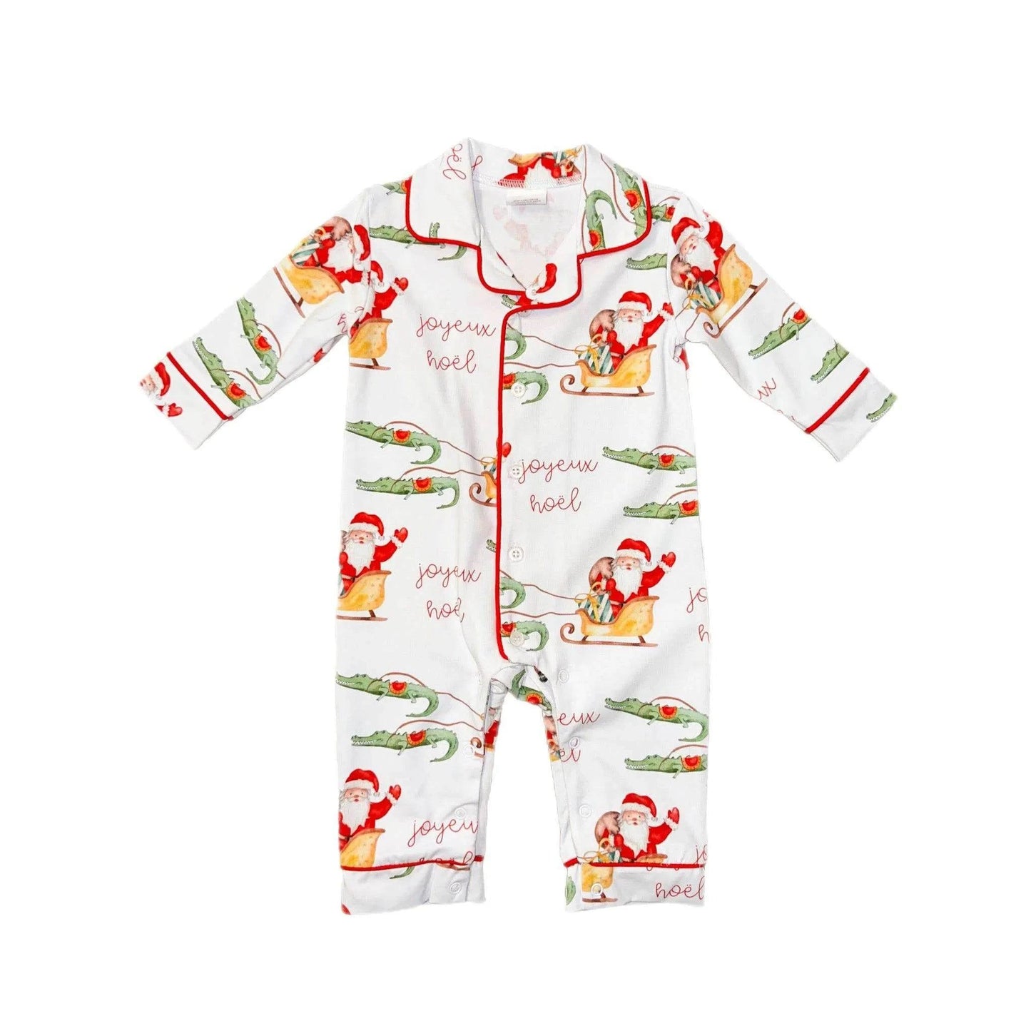 Cypress Row Childrens - Joyeaux Noel Classic Romper Lounge